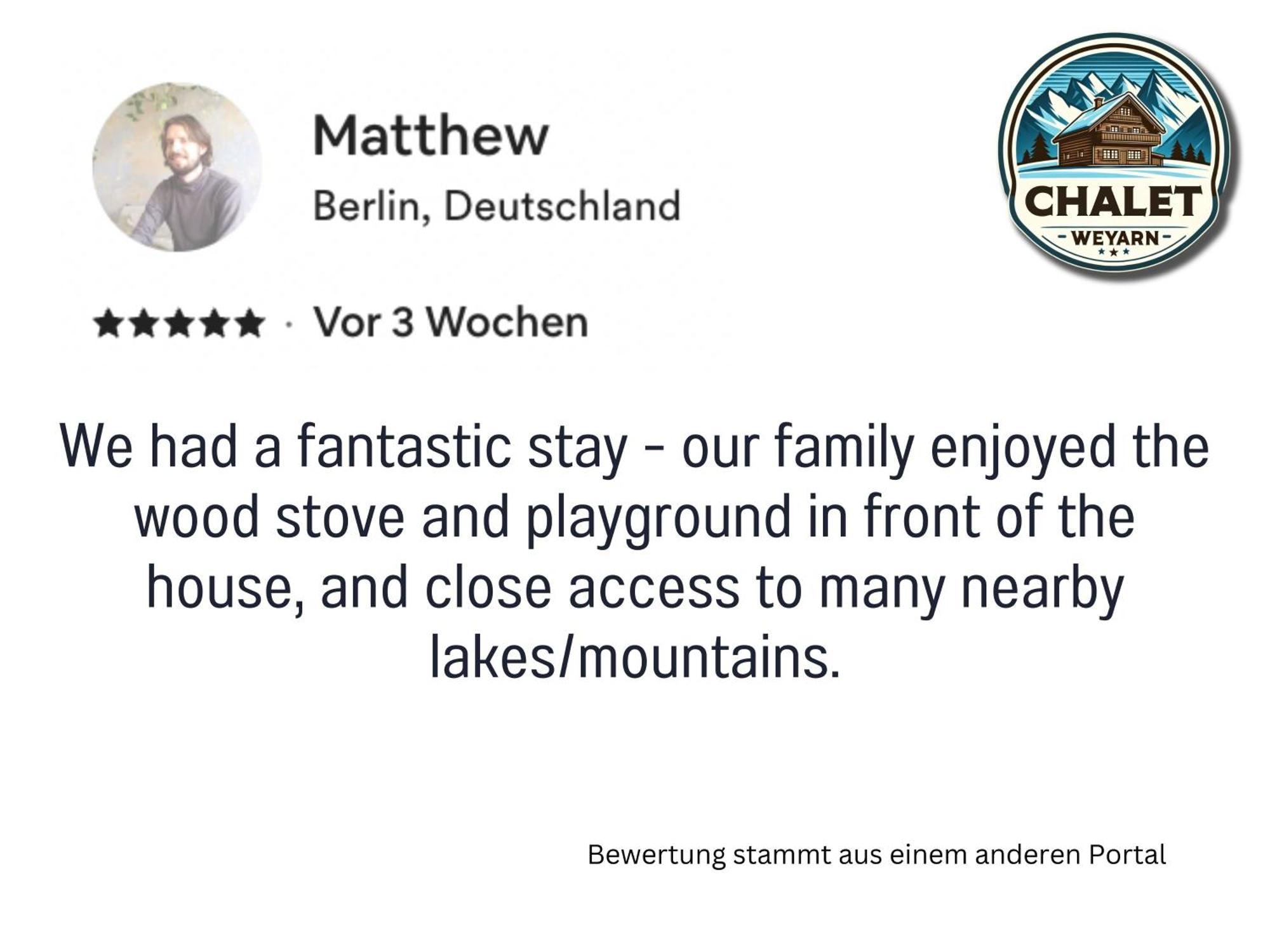Chalet Weyarn - Doppelzimmer Mit Gartenblick Екстер'єр фото