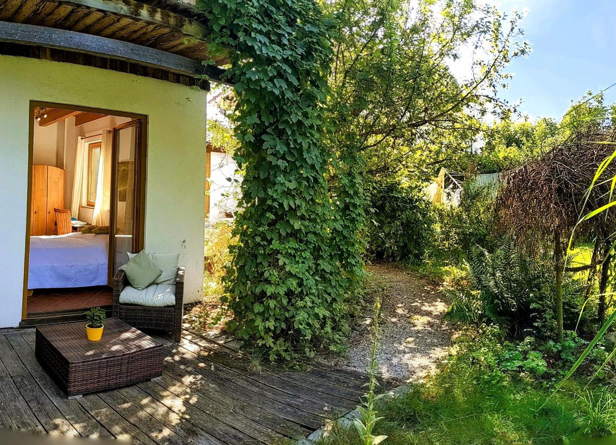 Chalet Weyarn - Doppelzimmer Mit Gartenblick Екстер'єр фото